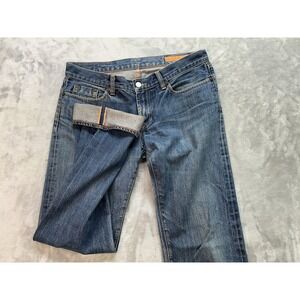 Vintage Jean Shop Selvedge Denim Straight Leg Jeans Women's 2006 Sz W32 L31